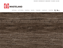 Tablet Screenshot of butikk.wasteland.no